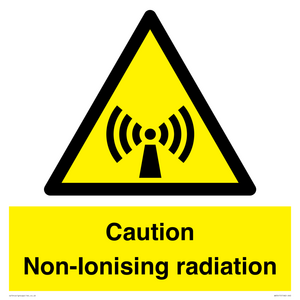 Caution Non-Ionising radiation
